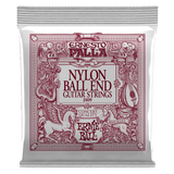 Ernie Ball Ernesto Palla Black Nylon Gold Ball Guitar Strings, Classical
