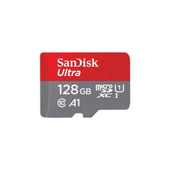 Carte SD SanDisk Ultra avec adaptateur 128GB