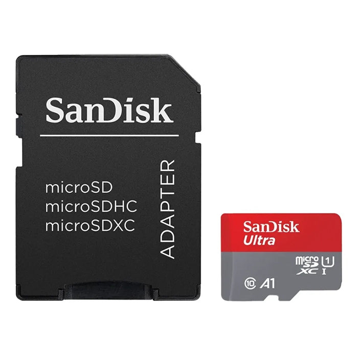 Carte SD SanDisk Ultra avec adaptateur 256GB