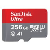 Carte SD SanDisk Ultra avec adaptateur 256GB