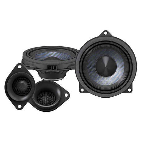 Alpine haut-parleur composants 2 voies Hi-Res 4,5" pour BMW