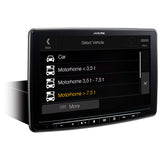 Alpine INE-F904DC Halo9 avec navigation et carte poids lourds