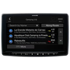 Alpine INE-F904DC Halo9 avec navigation et carte poids lourds