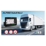 Alpine INE-F904DC Halo9 avec navigation et carte poids lourds