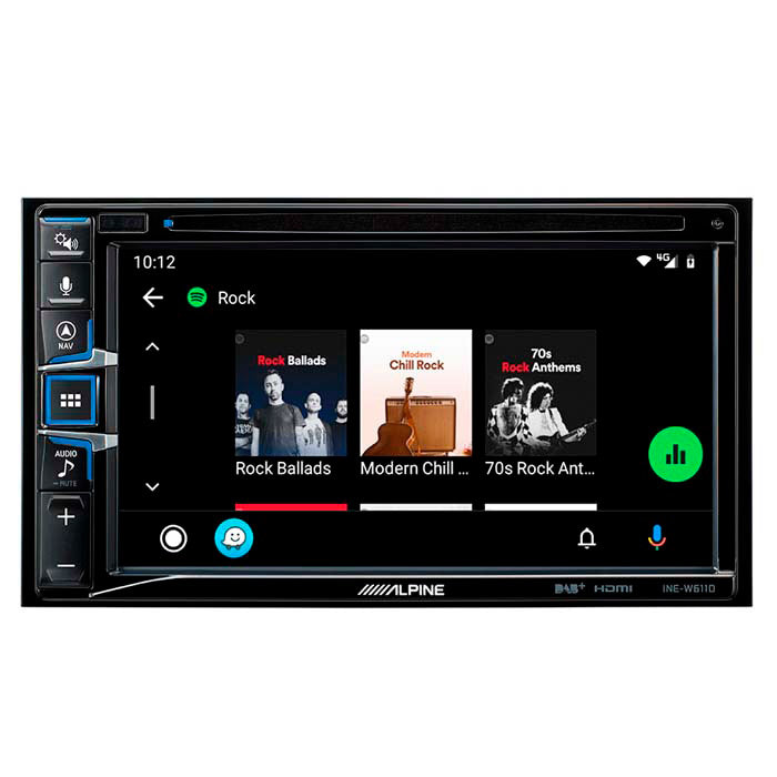 Alpine INE-W611DC station multimédia 2-DIN pour camion avec carte