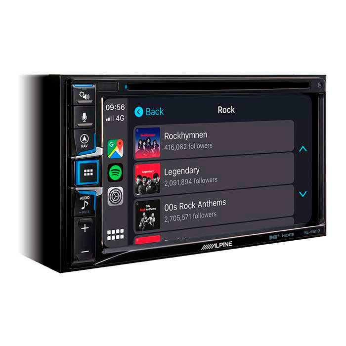 Alpine INE-W611DC station multimédia 2-DIN pour camion avec carte