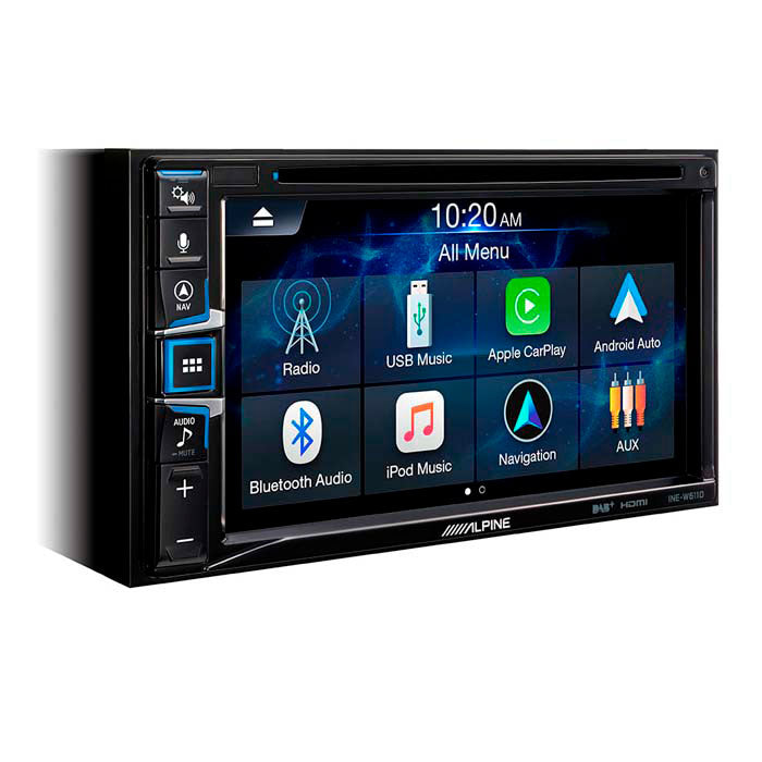 Alpine INE-W611DC station multimédia 2-DIN pour camion avec carte