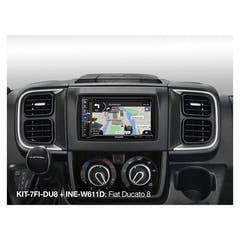 Alpine KIT-7FI-DU8 kit 7" Fiat Ducato modèle 8 2022-