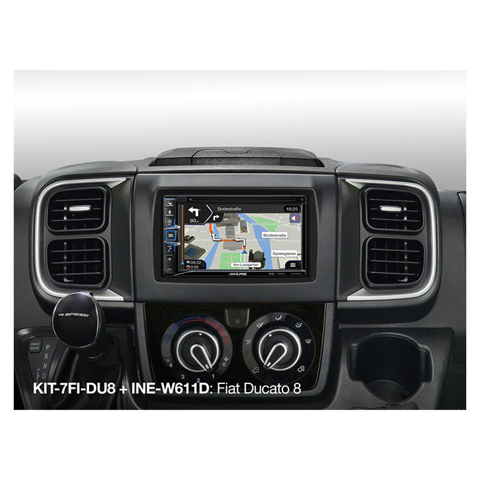 Alpine KIT-7FI-DU8 kit 7" Fiat Ducato modèle 8 2022-