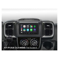 Alpine KIT-7FI-DU8 kit 7" Fiat Ducato modèle 8 2022-