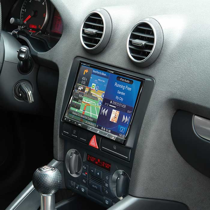 Kit 2-DIN 8" pour Audi A3 sans écran
