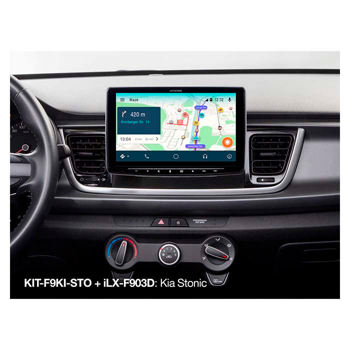 Kit de montage Alpine 9" Kia stonic 2017->
