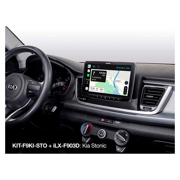 Kit de montage Alpine 9" Kia stonic 2017->