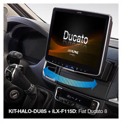 Alpine kit pour Halo 9 et 11 pour Fiat Ducato 8