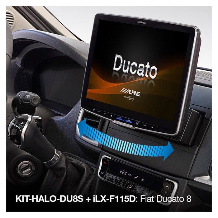 Alpine kit pour Halo 9 et 11 pour Fiat Ducato 8
