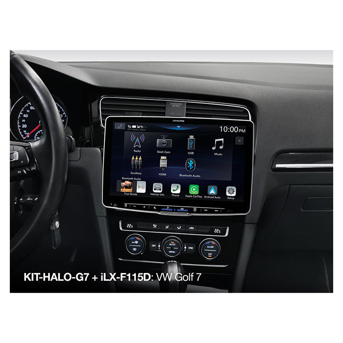 Kit Alpine pour HALO 9 et HALO 11 pour VW Golf 7