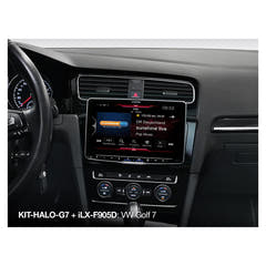 Kit Alpine pour HALO 9 et HALO 11 pour VW Golf 7