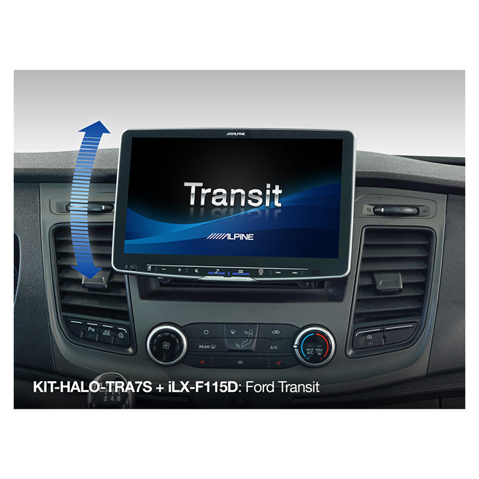 Alpine kit pour HALO 9 et HALO 11 pour Ford Transit Custo