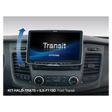 Alpine kit pour HALO 9 et HALO 11 pour Ford Transit Custo