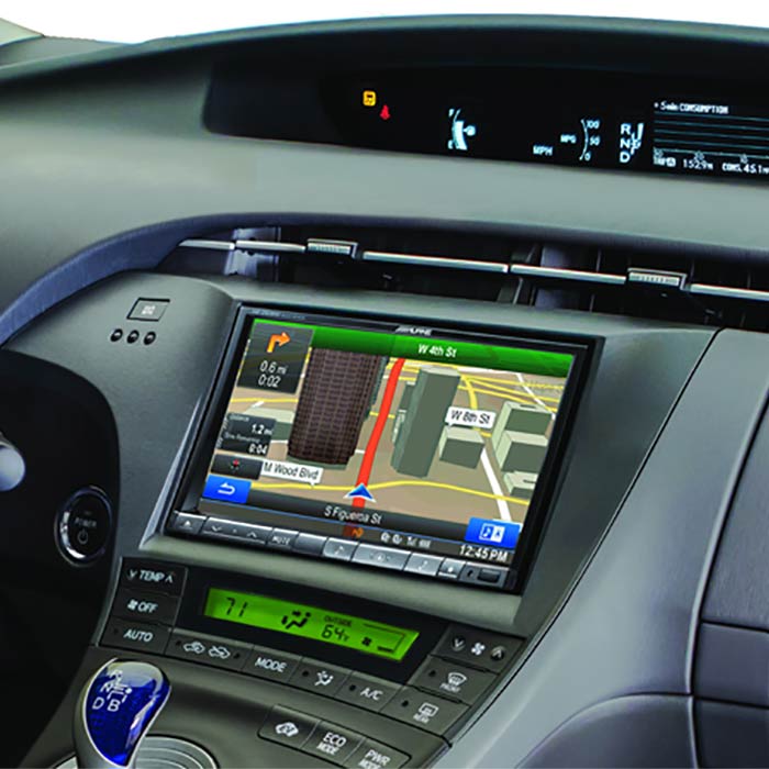 Kit 2-DIN 8" pour Toyota prius 2009-2012