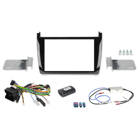 Kit 2-DIN 8" pour VW Polo 5/GTI 2014->