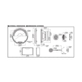 Alpine R2-S652 haut-parleur PRO 16.5CM 2 voies en kit composant