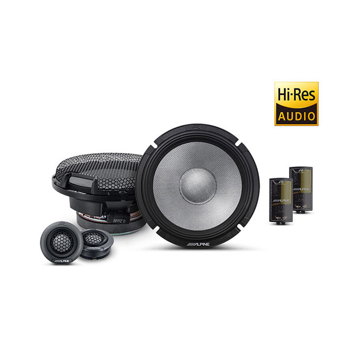 Alpine R2-S65C haut-parleur 16.5CM kit composants 2 voies