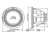 Subwoofer Alpine R2-W12D2 Type-R 12" 2 Ohm