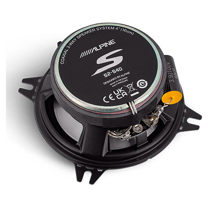 Haut-parleur Alpine S2-S40 10 cm, coaxial 2 voies