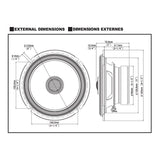 Haut-parleur Alpine S2-S65 16,5 cm, coaxial 2 voies