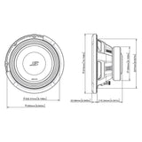Alpine S2-W10D4 caisson de basses double 10" 4 ohm