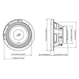 Subwoofer Alpine S2-W8D4 8" double 4 ohm