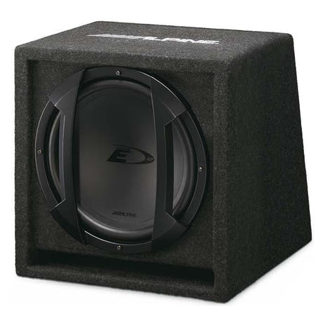 Alpine caisson de basses 12" avec système bass-reflex - SBE-1244BR