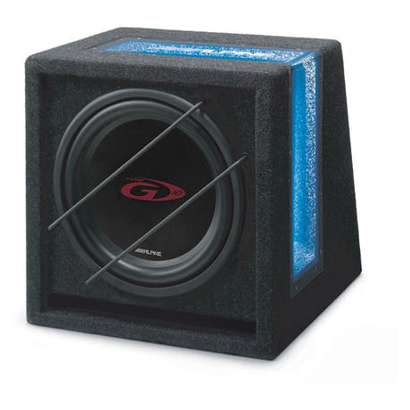 Alpine caisson de basses 10" avec système bass-reflex - SBG-1044BR