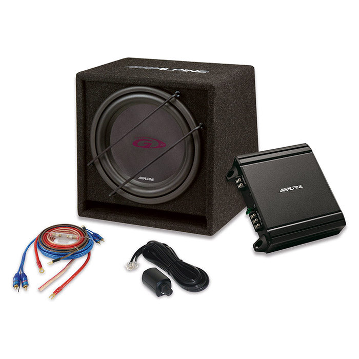 Subwoofer Alpine 12" avec amplificateur