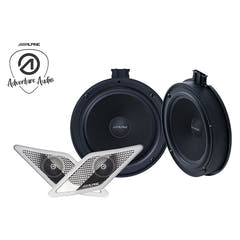 Pack audio Alpine SPC-106CRA2 pour VW Crafter 2, MAN TGE