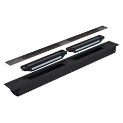 Enceinte de cabine Alpine Adventure Audio courte - noire