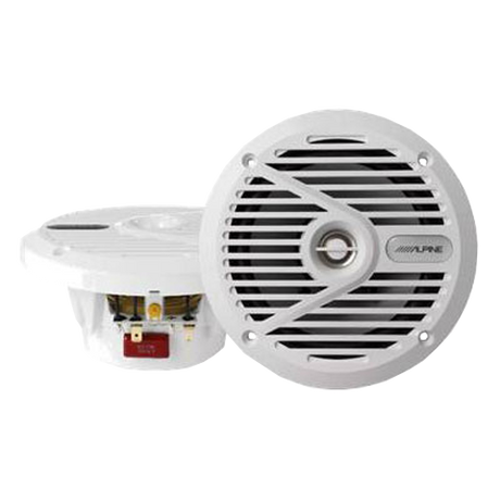 Haut-parleur coaxial marin Alpine 6,5" 2 voies