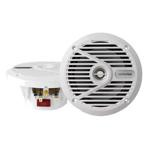 Haut-parleur coaxial marin Alpine 6,5" 2 voies
