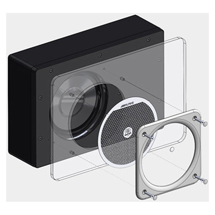 Caisson de basses pour cabine Alpine Adventure Audio