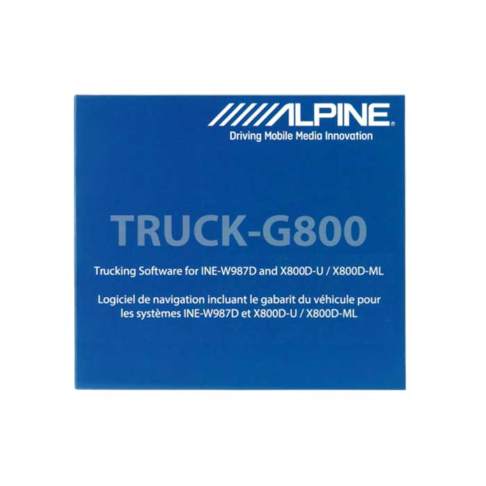 Carte pour camion Alpine pour INEW987D/X800