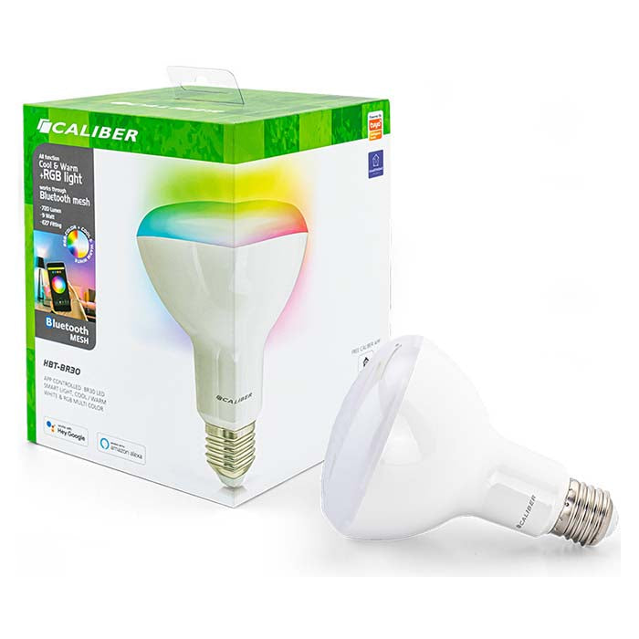 Ampoule Caliber BR30 Smart Home LED blanche/multicolore
