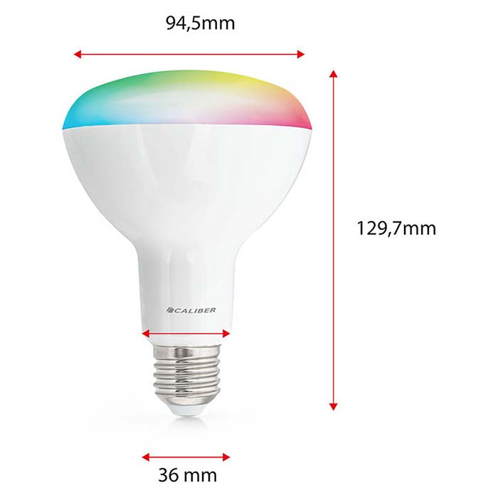 Ampoule Caliber BR30 Smart Home LED blanche/multicolore