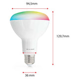 Ampoule Caliber BR30 Smart Home LED blanche/multicolore