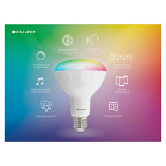Caliber BR30 starterpack smart home ampoule LED blanche/multicolore