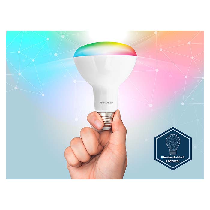 Ampoule Caliber BR30 Smart Home LED blanche/multicolore