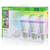 Caliber E27 Smart Home starterpack ampoules LED blanches/multicolores