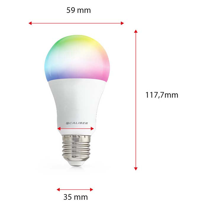 Caliber E27 Smart Home starterpack ampoules LED blanches/multicolores