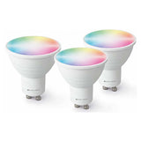 Caliber GU10 Smart Home pack de 3 ampoules LED blanches/multicolores