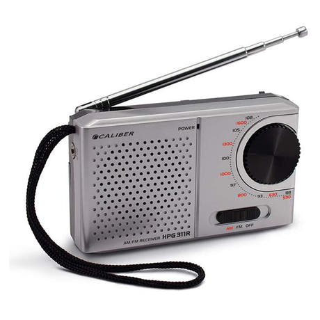 Radio FM portable de poche Caliber HPG311R